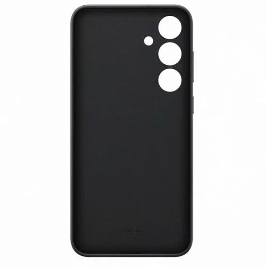 Cover Samsung S24 Vegan Leather Case &ndash; Black